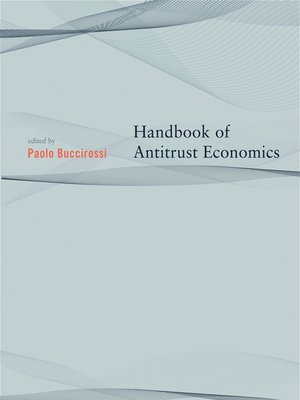 cover image of Handbook of Antitrust Economics